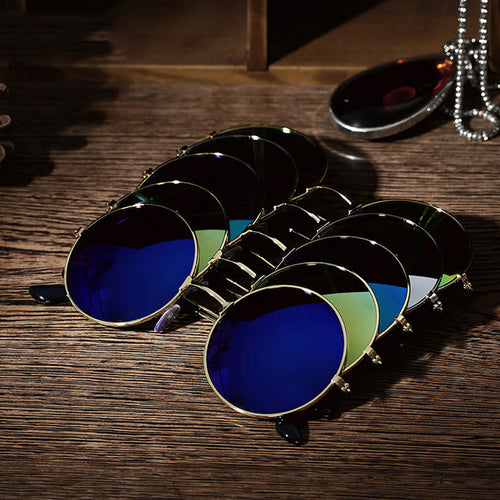 Summer Vintage Sunglasses Metal Frame