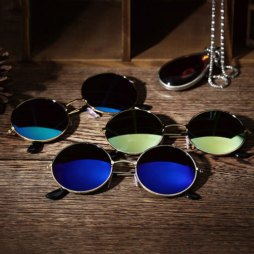 Summer Vintage Sunglasses Metal Frame
