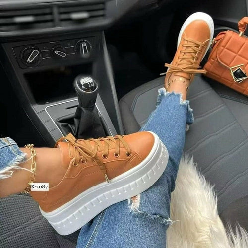 Casual Women's Shoes Flat Womens Sneakers